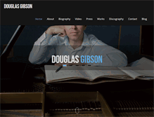 Tablet Screenshot of douglasgibson.com